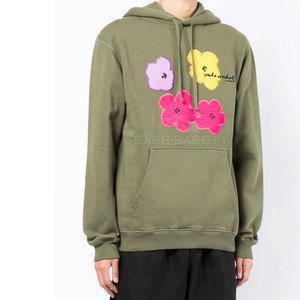 Quantité en vrac plaine teint séchage rapide hommes à capuche en relief fabriqué dans le meilleur matériau hommes à capuche en relief - Product Image 3