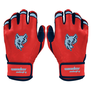 Guantes de Bateo Tejidos Estilo Bruce Bolt, Novedad 2025, Cómodos, 100% Cuero Cabretta Premium, Guantes de Béisbol - Product Image 1