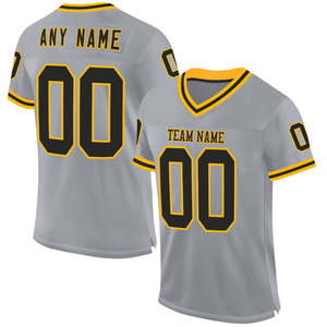 Maillot de football américain personnalisé de qualité supérieure uniforme en maille respirante pour les clubs et les équipes camps d'entraînement vêtements de jeu de retour - Product Image 3