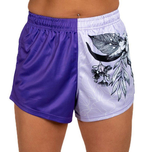 กางเกงฟุตบอลคุณภาพพรีเมียม ออกแบบเองได้ พิมพ์ลายสองสีด้วยเทคนิคซับลิเมชั่น เอวยางยืด ใส่โลโก้ได้ ระบายอากาศได้ดี ใส่ได้ทั้งชายและหญิง - Product Image 1