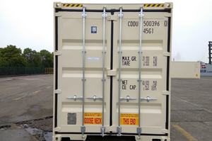 Nouveaux conteneurs d'expédition à usage général à double porte de 40 pieds utilisés 20GP 40HQ 40HC acier sec acier corten en excellent état - Product Image 3