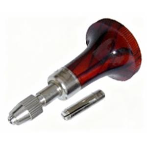 Pince à émeriller en laiton avec poignée (mandrin à émeriller) avec collet supplémentaire, outils de bijouterie - Product Image 1