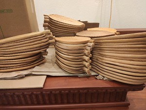 Panier de rangement en bois d'inspiration vintage, solution pratique pour gagner de l'espace avec un design intemporel pour diverses utilisations de rangement domestique - Product Image 6