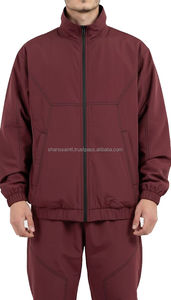 Conjunto Deportivo Cortavientos para Toda Temporada, Resistente al Agua, Mezcla de Poliéster y Nailon, Informal, para Correr al Aire Libre - Product Image 5