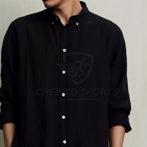 Camisas de Algodón para Hombre, Estilo Moderno, Tejido Transpirable, Corte Relajado, Look Casual - Product Image 3