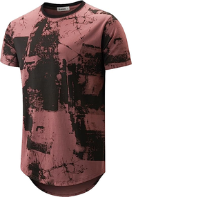 Camisetas de Verano para Hombre, Estilo Hipster Hip Hop, con Dobladillo Redondo, Manga Corta, de Lino y Algodón, Transpirables y Ecológicas, OEM - Product Image 1