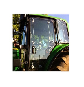 Nouveau OEM 6075 71 hp 2018 tracteur pare-brise avant cabine verre vitre latérale pare-brise arrière stock prêt - Product Image 3