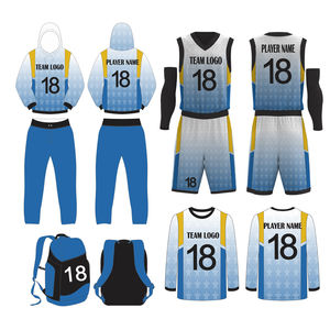 Ventes chaudes Uniformes de basket-ball Vêtements de club Équipe de basket-ball Kit adulte Couleur personnalisée Haute qualité Ensembles de logo par sublimation - Product Image 4