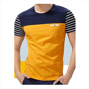 T-shirt pour homme de haute qualité, coupe ajustée, impression numérique formelle, design personnalisé, impression DTG - Product Image 5