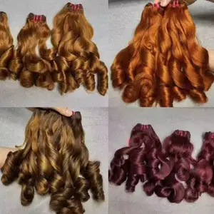 11A Double Drawn Curly Human Hair Bundles Full Hair 100 Gram Deep Curly Remy Raw Virgin Brazilian Hair Extension