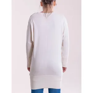 Sweat-shirt maxi personnalisé pour femme en forme de V – Sweats à capuche et sweats promotionnels personnalisables - Product Image 6
