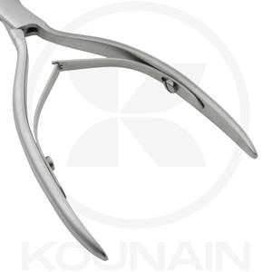 Pinzas para cutículas de acero inoxidable profesional KOUNAIN, herramienta precisa y afilada duradera para eliminar la piel muerta, manicura y pedicura de los dedos de los pies - Product Image 3