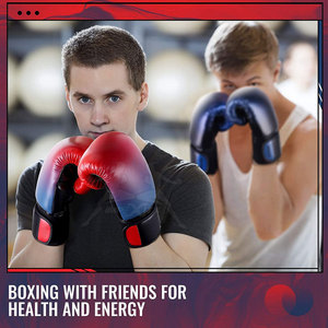 Gants de boxe Muay Thai MMA de qualité supérieure concevez votre propre logo gants de boxe en stock gants de boxe - Product Image 3