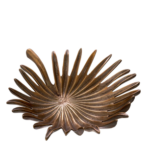 Top classe qualité Vintage laiton chocolat plateau de service métal verre maison plateau inspiré océan prix de gros plateau décoratif - Product Image 2