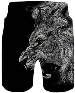 Shorts pour hommes de haute qualité, tendance, à séchage rapide, en toile, avec cordon de serrage, taille mi-haute, respirants, écologiques, décontractés, pour la plage - Product Image 4