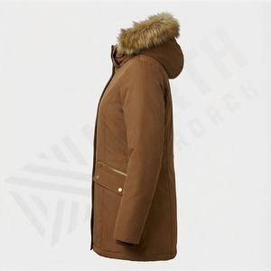 Vêtements d'extérieur pour femmes, veste d'hiver chaude à fermeture éclair, dernier style, bonne qualité, nouveau design, parka, vêtements de mode pour femmes, thermique - Product Image 3