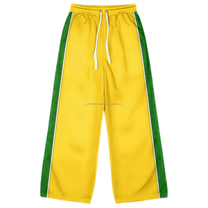 Chaqueta Cortavientos Ajustada con Cremallera y Franja Lateral con Logotipo Reflectante Personalizado, Pantalones Deportivos Casuales de Nylon y Poliéster - Product Image 2