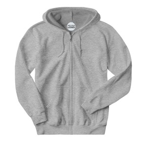 Sudadera con Capucha Personalizada con Cremallera Completa para Hombre, Estilo Drop Shoulder, Marca Bella Canvas - Product Image 3