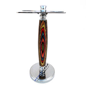 Universal Multi Wood Steel Safety Razor Stand Holder <b>Shaving</b> <b>Brush</b> Stand Bracket Best Quality Barber Products Safety Razor Stand - Product Image 1