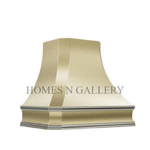 Campana extractora de cocina de acero inoxidable personalizada para la industria, de diseño, con correas, para chimenea y montaje en pared - Product Image 4