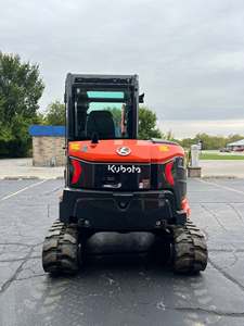 Kubota KX057-5 Mini Crawler Excavator Compact Hydraulic Digger Enclosed Cab for Farm Construction - Product Image 2