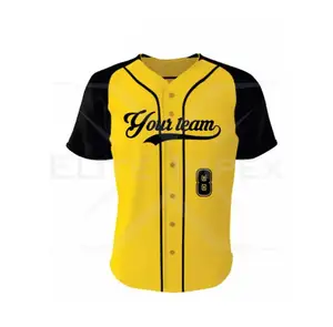 男士定制条纹棒球运动衫，印有自己的姓名号码户外比赛训练街头运动衬衫
