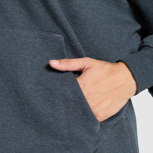 Diseño OEM al por mayor 100% algodón polar mujer oversize Jersey largo chándal logotipo personalizado Casual patrón sólido temporada Invierno - Product Image 4