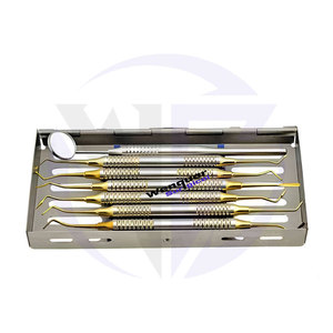 Kit de Diagnóstico Dental Manual Completo de 7 Piezas, Instrumentos de Exploración Eficientes para Clínicas, Acero Inoxidable de Primera Calidad - Product Image 2