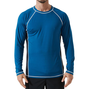 SAMAVIA, superventas, camisa personalizada de manga larga MMA Rash Guard, ropa deportiva de secado rápido con bajo MOQ, camiseta lisa para hombre, precio bajo - Product Image 1