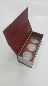 Caja de regalo de tapa dura de lujo personalizada, nombre personalizado, logotipo, papel artístico, embalaje, productos para el hogar, laminación brillante en relieve - Product Image 4