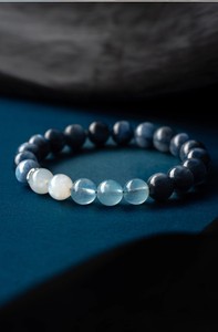 Bracelet en perles <span class=keywords><strong>de</strong></span> quartz naturel transparent <span class=keywords><strong>de</strong></span> 8 mm, personnalisé en gros, cristal <span class=keywords><strong>de</strong></span> guérison, anti-stress, queue <span class=keywords><strong>de</strong></span> baleine, <span class=keywords><strong>âme</strong></span> <span class=keywords><strong>de</strong></span> la mer, cadeau pour femme - Product Image 2