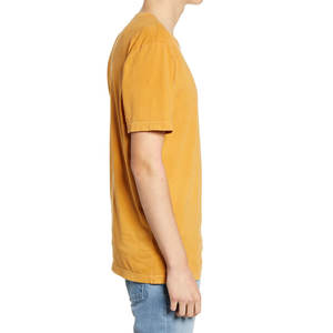 Alta calidad Cool Youth 220 gramos venta al por mayor camisa de diseño personalizado 100% algodón en blanco liso camisetas para hombres - Product Image 3