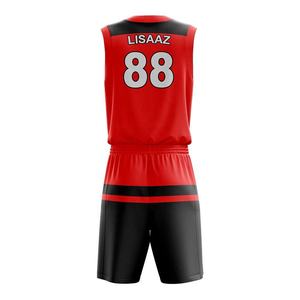 ชุดยูนิฟอร์มบาสเก็ตบอลแบบใหม่ พิมพ์ลายดิจิตอลตามสั่ง ระบายอากาศได้ดี ไซส์พลัส สำหรับขายส่ง - Product Image 6