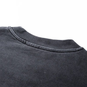 T-shirt graphique vintage à manches longues double couche personnalisé de haute qualité 100% coton T-shirt à deux couches pour hommes - Product Image 3