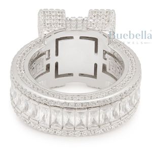 Men's 14K Gold Fine Jewelry <b>Rings</b> Trendy Fashion Cuban Hip Hop Style Popular <b>Diamond</b> <b>Rings</b> for Drop-shipping - Product Image 6