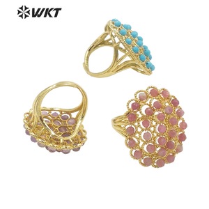 Satori sang trọng hợp thời trang của phụ nữ thời trang vòng handmade trái tim và hoa hình dạng khối pha lê trang sức sản phẩm mới hiển thị - Product Image 4