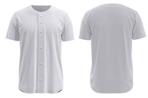 100% Polyester Breathable Baseball Softball Jersey Set Heat-Transfer <b>Printing</b> Sportswear Plain Design Personalized Logo Custom - Product Image 3