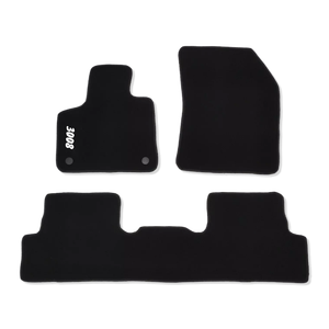 Tappetini Personalizzati PONTIAL per PEUGEOT 3008 2016, Tappetini Auto Premium Italiani - Product Image 1