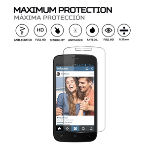 Protecteur d'écran antichoc pour téléphone portable Yezz Andy 5.5EI Premium - Product Image 1