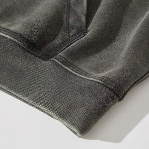 Sudadera con capucha de diamantes de imitación para hombre de la mejor calidad, ropa de calle de gran tamaño personalizada para invierno, venta de ajuste suelto - Product Image 5