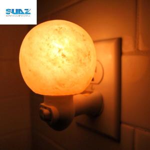 Lampes de veilleuse rondes au sel de l'Himalaya dans des tailles personnalisées, lampe de veilleuse 100% Premium, veilleuse au sel de l'Himalaya - Product Image 5