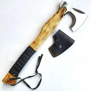 เหล็กคาร์บอนดีไซน์ดามัสกัสดีไซน์ยอดนิยมจากงานหัตถกรรมเหล็กเหล็กแกนไวกิ้งแบบธรรมดา-หัวขวานอุตสาหกรรม - Product Image 3