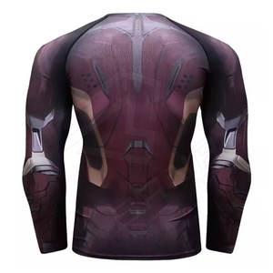 Fournisseur direct d'usine, rashguard MMA pour hommes, rashguards à manches courtes sur mesure, écologiques, antibactériens, séchage rapide - Product Image 3