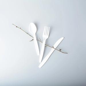 S Juego de cubiertos económicos desechables Vajilla de plástico Juegos de cubiertos Cubiertos de seguridad y durabilidad alimentaria P - Product Image 2