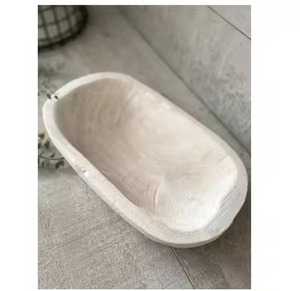 Handmade Design Wooden Bread <b>Dough</b> <b>Bowl</b> Top Quality Piece in Natural Finishing <b>Dough</b> <b>Bowl</b> Elegant for Home Kitchen Decor Usage - Product Image 6