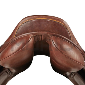 อานม้ากระโดดหนังแท้มีหลายสีสไตล์อังกฤษสินค้าแข่งรถม้าจากอินเดีย - Product Image 2