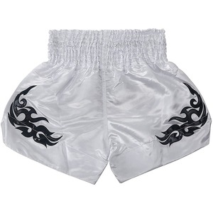 Shorts de Muay Thai, Boxeo y MMA al por Mayor, con Logotipo Personalizado Bordado, Impresión por Sublimación, Unisex para Adultos, 100% Poliéster - Product Image 2