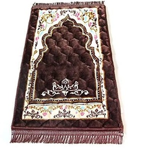 เสื่อนุ่มกันลื่นแผ่นรองสวดมนต์ทำจากโฟมกันลื่นพรมปูสวดมนต์ตุรกีเสื่อโฟมหน่วยความจำแบบอิสลามปรับแต่งได้หรูหรา - Product Image 1