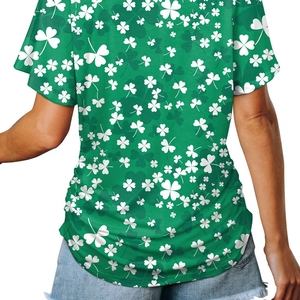 Venta al por mayor personalizado nuevo diseño Atlético correr ropa deportiva compresión gimnasio mujeres Fitness malla camisetas - Product Image 4