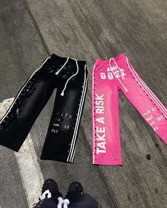 ชุดวอร์มสองชิ้นสำหรับผู้ชายชุดวอร์มปักลายสำหรับฤดูหนาวชุดวอร์มแบบรูดซิป - Product Image 3